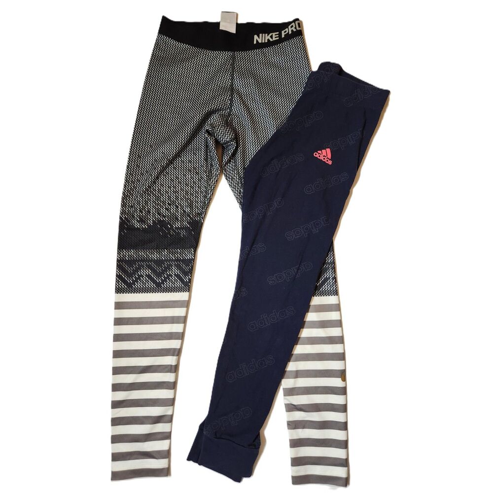 Nike & Adidas Leggings Women’s Size Small Athletic Bundle